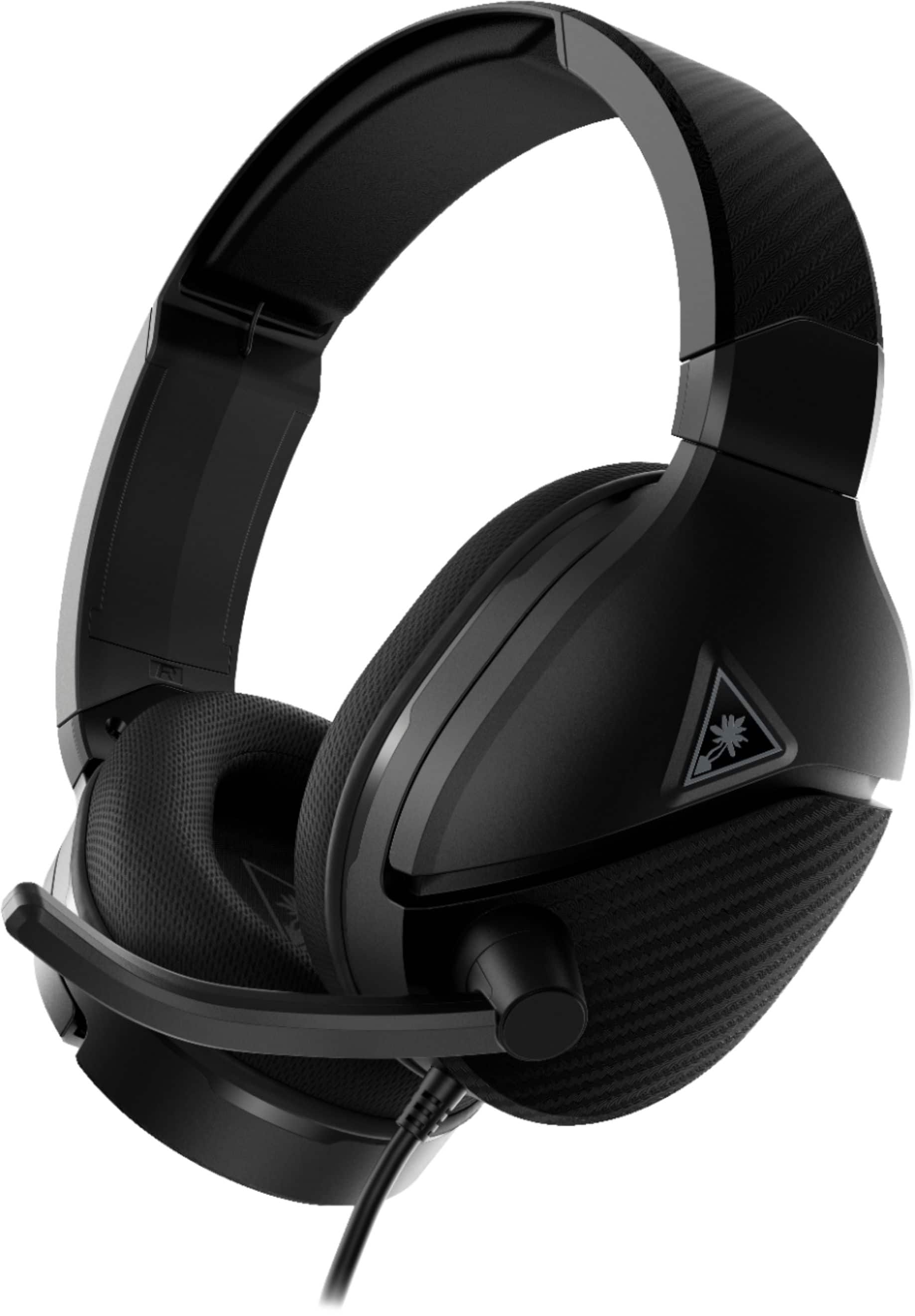 Front. Turtle Beach - Recon 200 Gen 2 Powered Gaming Headset for Xbox One, Xbox Series X|S, PS5, PS4, Nintendo Switch - Black.