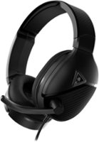 Turtle Beach - Recon 200 Gen 2 Powered Gaming Headset for Xbox One & Xbox Series X|S, PlayStation 4, PlayStation 5 and Nintendo Switch - Black - Front_Zoom