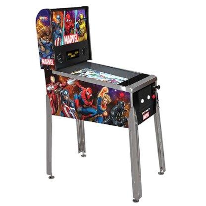 Arcade1Up - Marvel Pinball Digital with Lit Marquee