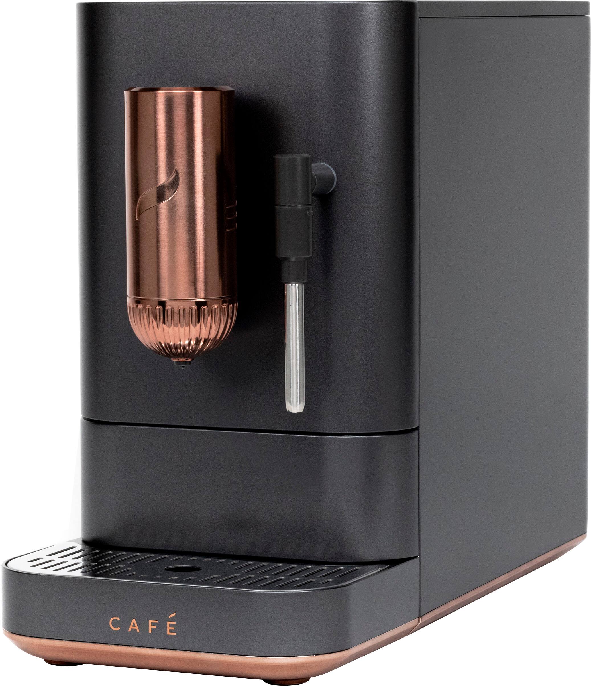 Alt View 12. Café - Affetto Automatic Espresso Machine with 20 bars of pressure, Milk Frother, and Built-In Wi-Fi - Matte Black.