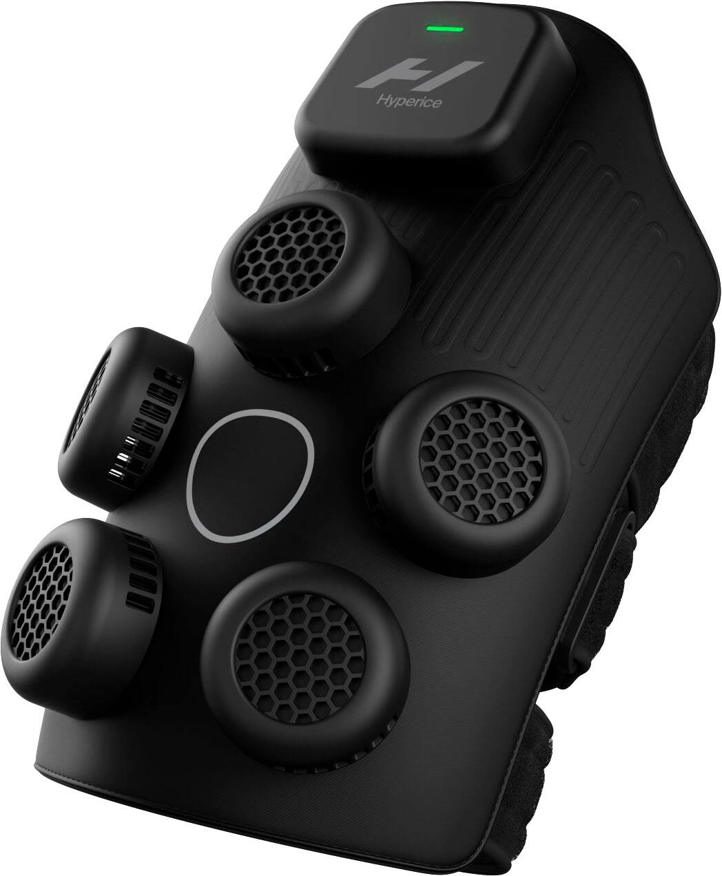 Angle. Hyperice - X Knee Contrast Therapy Device - Black.