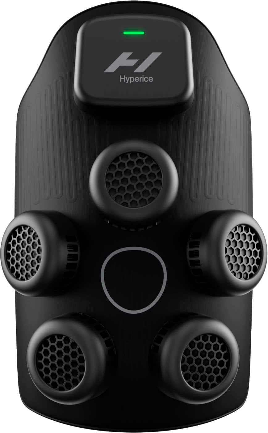 Hyperice - X Knee Contrast Therapy Device - Black - Front_Zoom