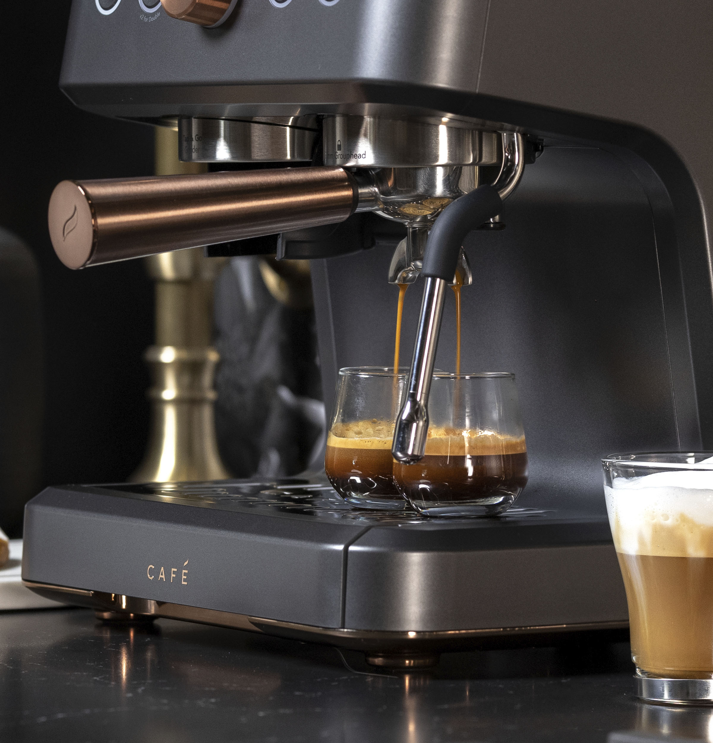 Delonghi All-In-One Coffee Maker Italian Espresso Machine Semi-Automatic  High Pressure Steam 15 Bar Cappuccino Latte For Cafe