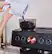 Alt View 26. Café - Bellissimo Semi-Automatic Espresso Machine with 15 bars of pressure, Milk Frother, and Built-In Wi-Fi - Matte Black.
