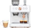 Café - Bellissimo Semi-Automatic Espresso Machine with 15 bars of pressure, Milk Frother, and Built-In Wi-Fi - Matte White