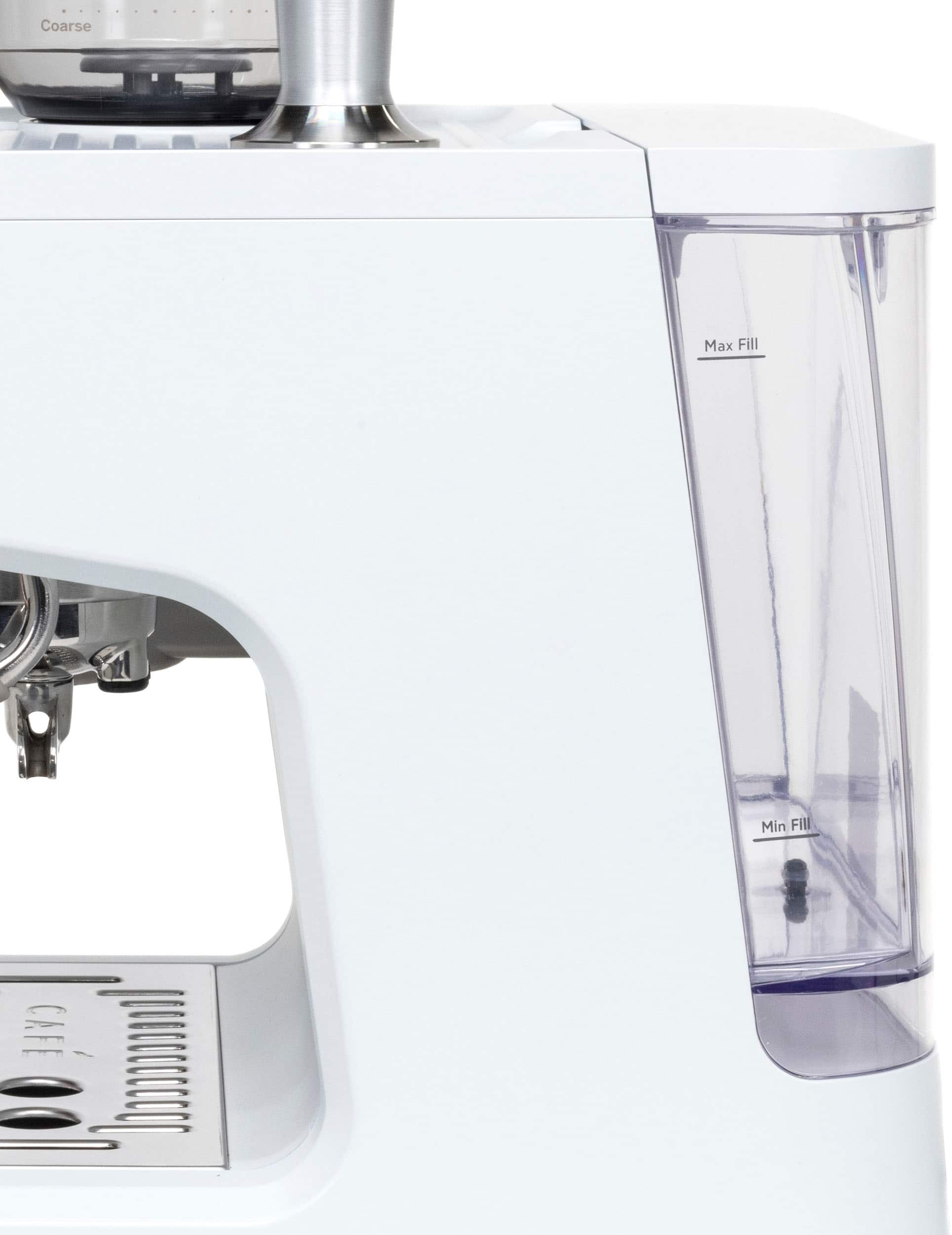 Alt View 31. Café - Bellissimo Semi-Automatic Espresso Machine with 15 bars of pressure, Milk Frother, and Built-In Wi-Fi - Matte White.