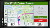 Garmin - DriveSmart 66 6" GPS with Built-In Bluetooth, Map Updates and Traffic Updates - Black - Front_Zoom
