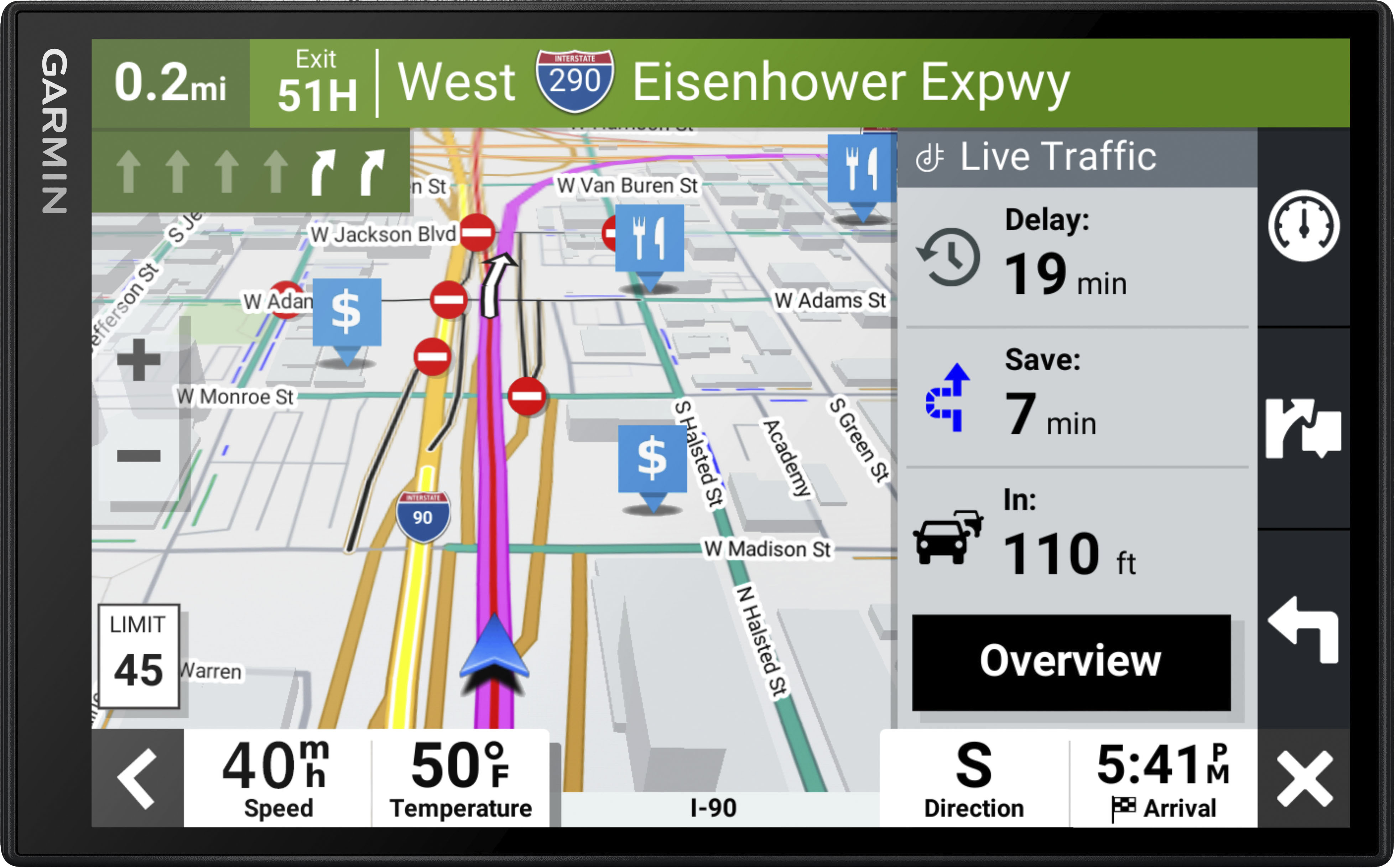 Garmin DriveSmart 86 8" GPS Built-In** Bluetooth, Map Updates and Updates Black 010-02471-00 - Best Buy