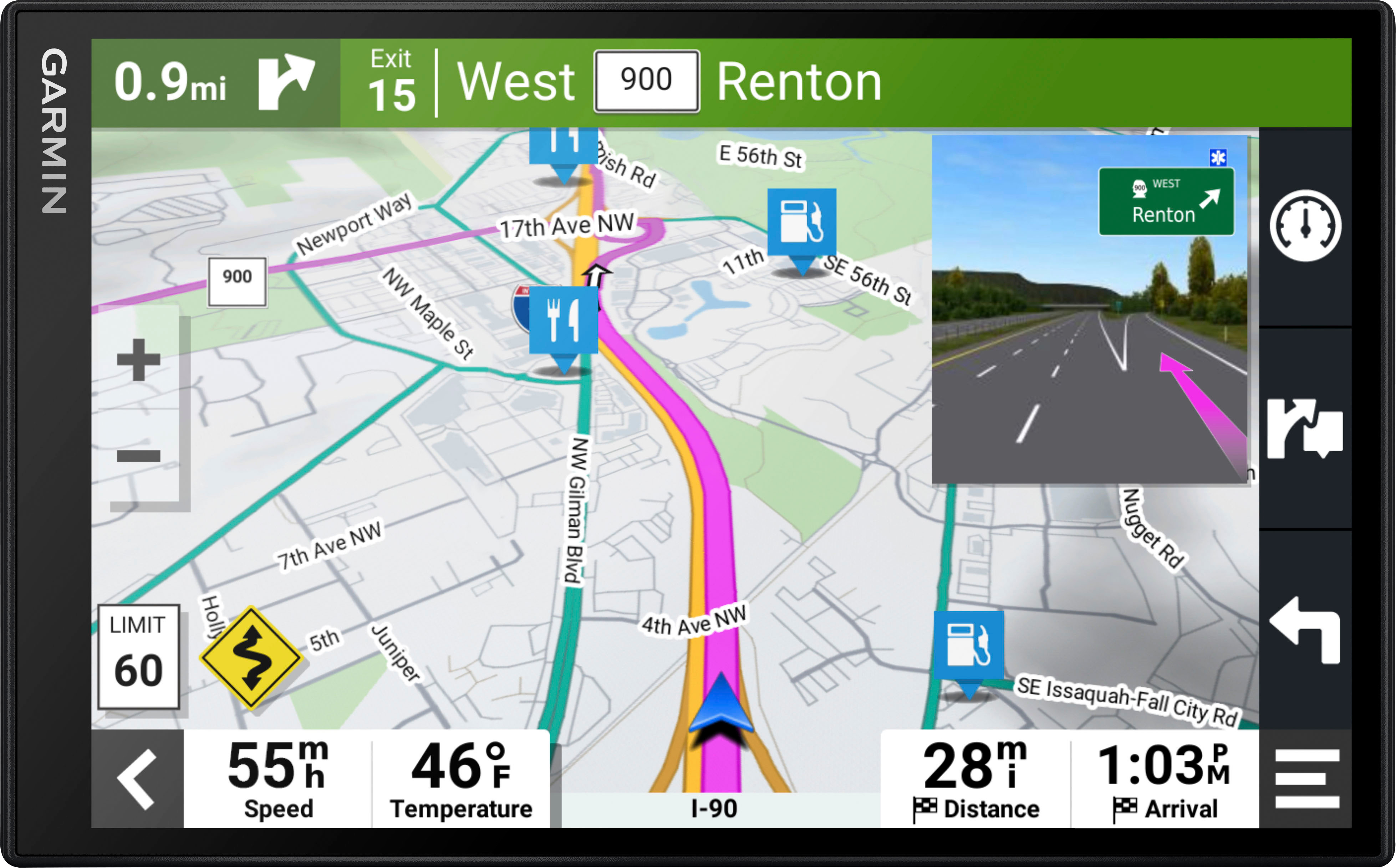Garmin 010-02471-00 DriveSmart 86 8 Car GPS Navigator Bundle with 2 Year Extended Accidental Repair Plan 