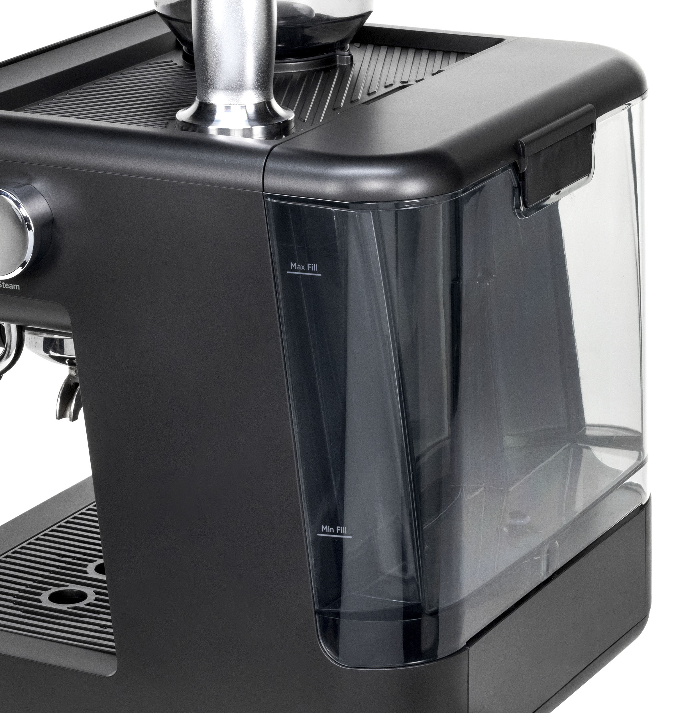 GE Profile 1- Cup Automatic Espresso Machine in Black with Built