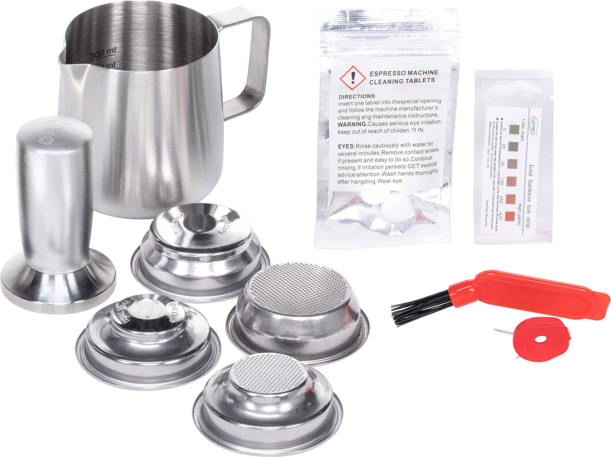 Alt View 23. GE Profile - Semi-Automatic Espresso Machine with 15 bars of pressure, Milk Frother, and Built-In Wi-Fi - Black.