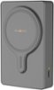 myCharge - MagLock 9000mAh Internal Battery Wireless Portable Charger - Graphite