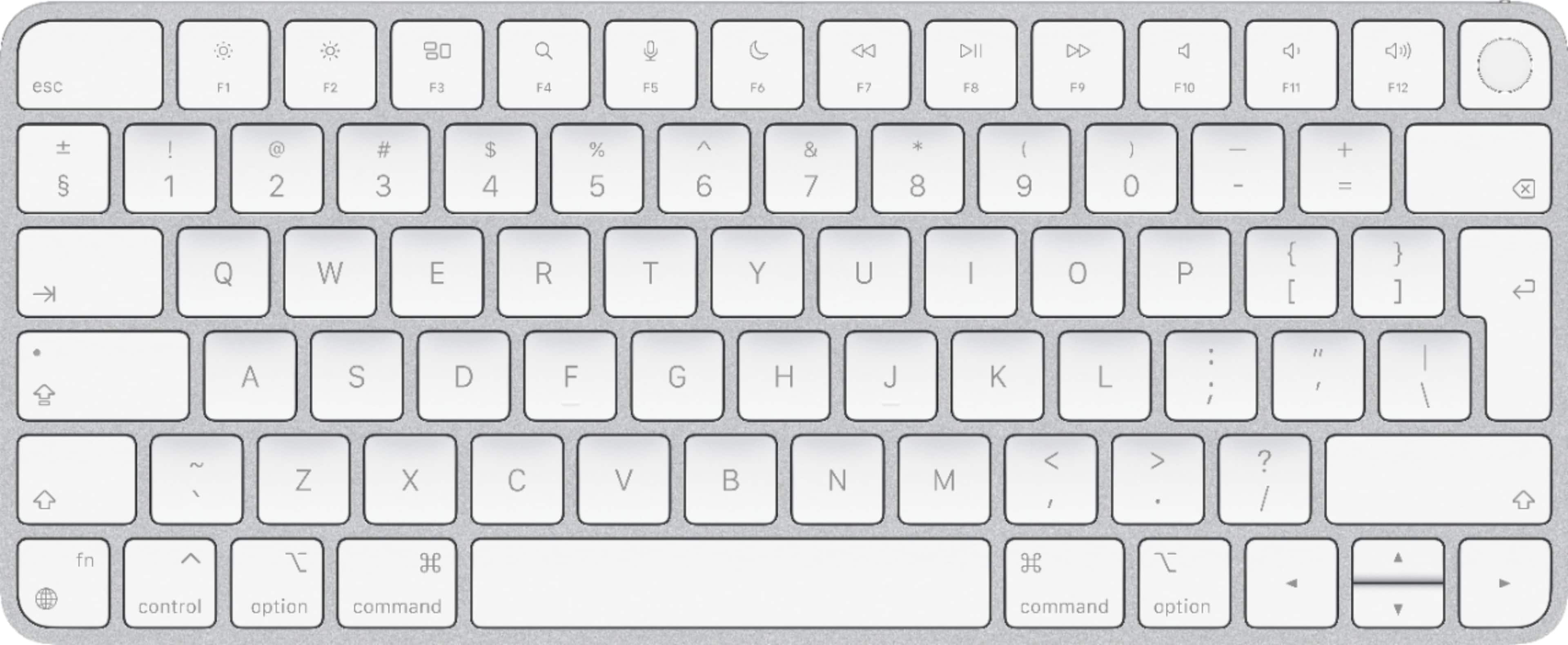 Magic Keyboard with Touch ID for Mac models with Apple silicon 