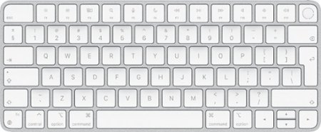 Magic Keyboard with Touch ID for Mac models with Apple silicon - Silver/White