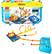 Front. Hot Wheels - Track Builder Unlimited Rapid Launch Builder Box - Blue/Orange.