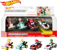 Hot Wheels - Mario Kart Vehicle 4-Pack - Styles May Vary - Front_Zoom