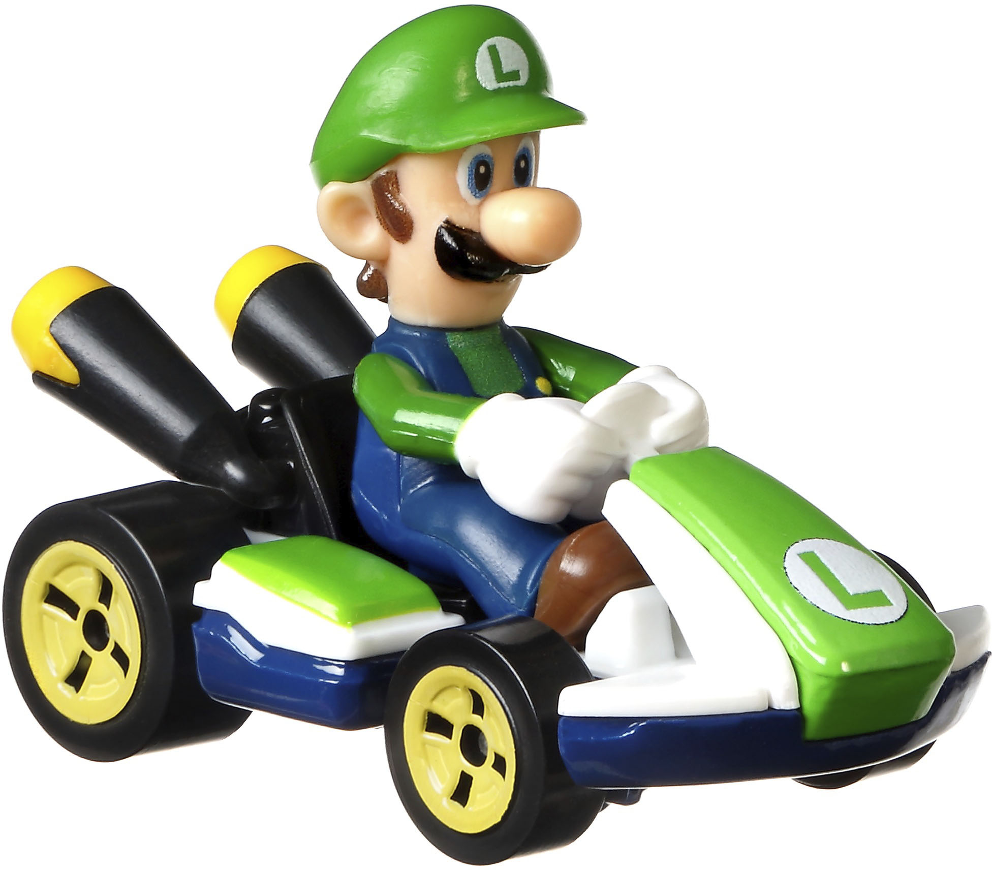 Hot Wheels Mario Kart, Luigi Circuit Special - Race Car