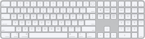 Magic Keyboard with Touch ID and Numeric Keypad for Mac models with Apple silicon - Silver