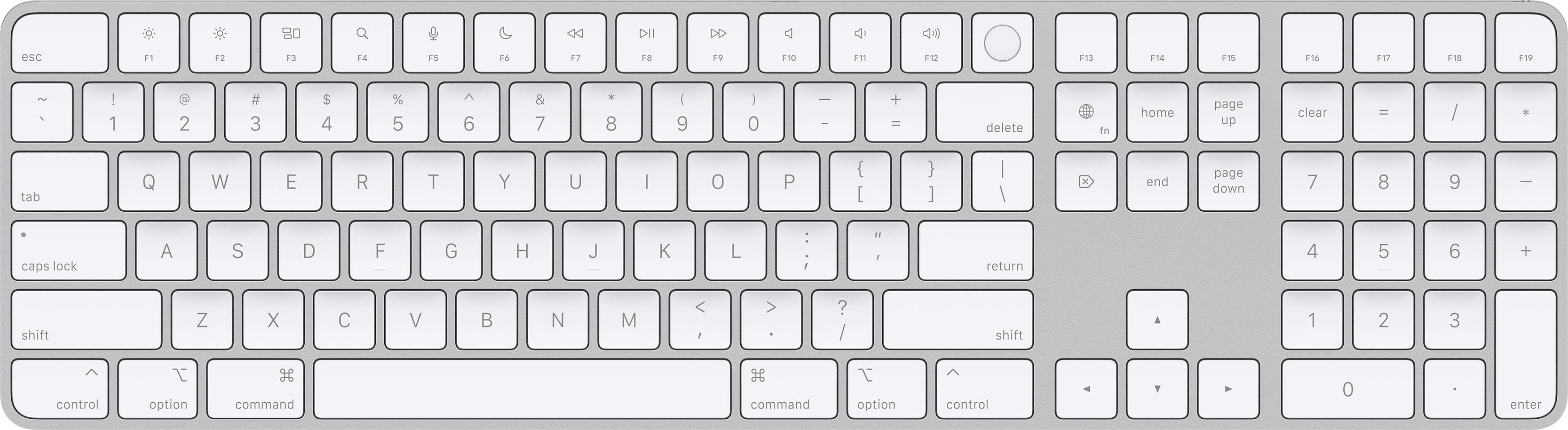 magic keyboard layout windows 10