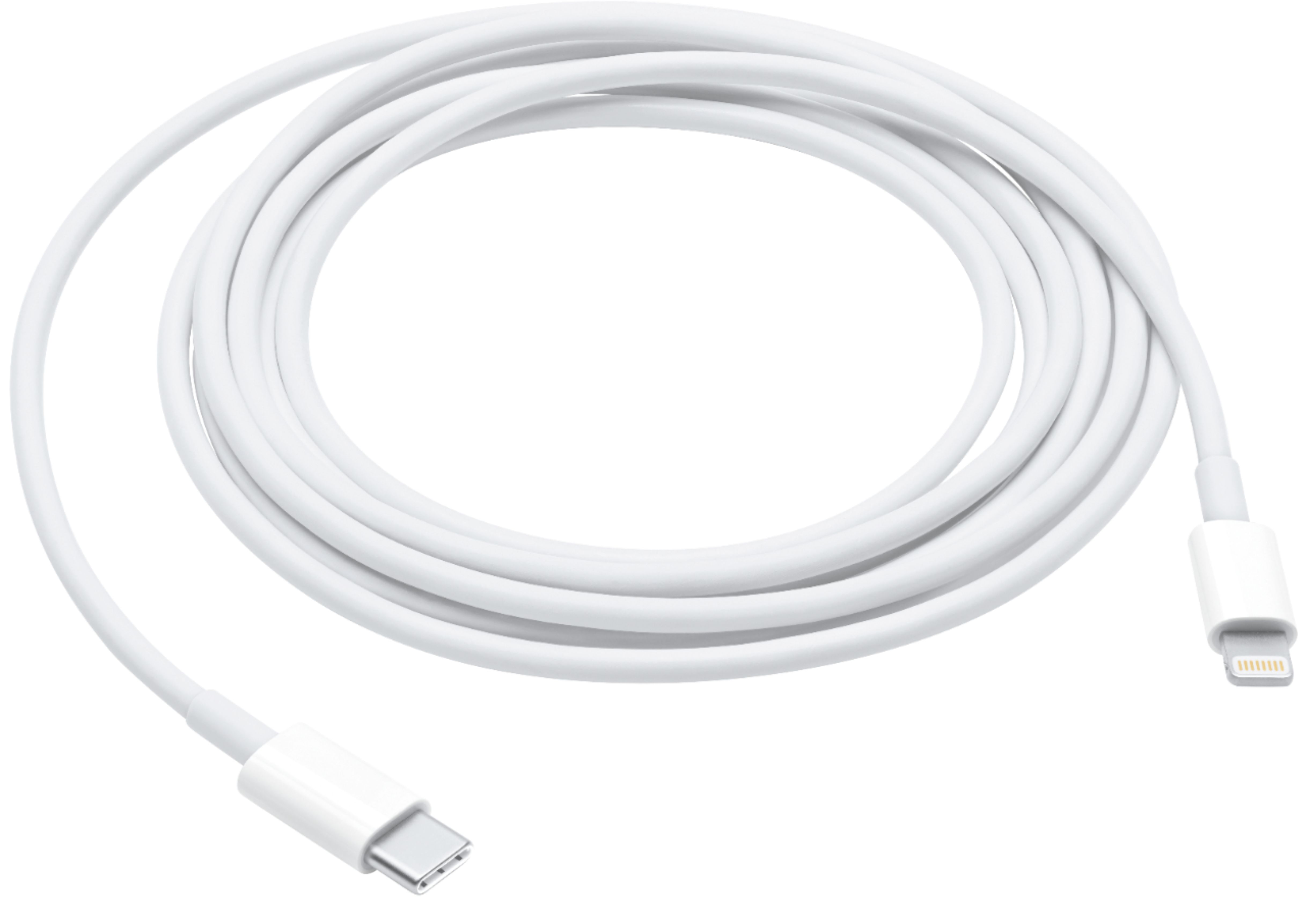kompensere Hospital satellit Apple 6.6' (2M) USB Type C-to-Lightning Charging Cable White MQGH2AM/A -  Best Buy