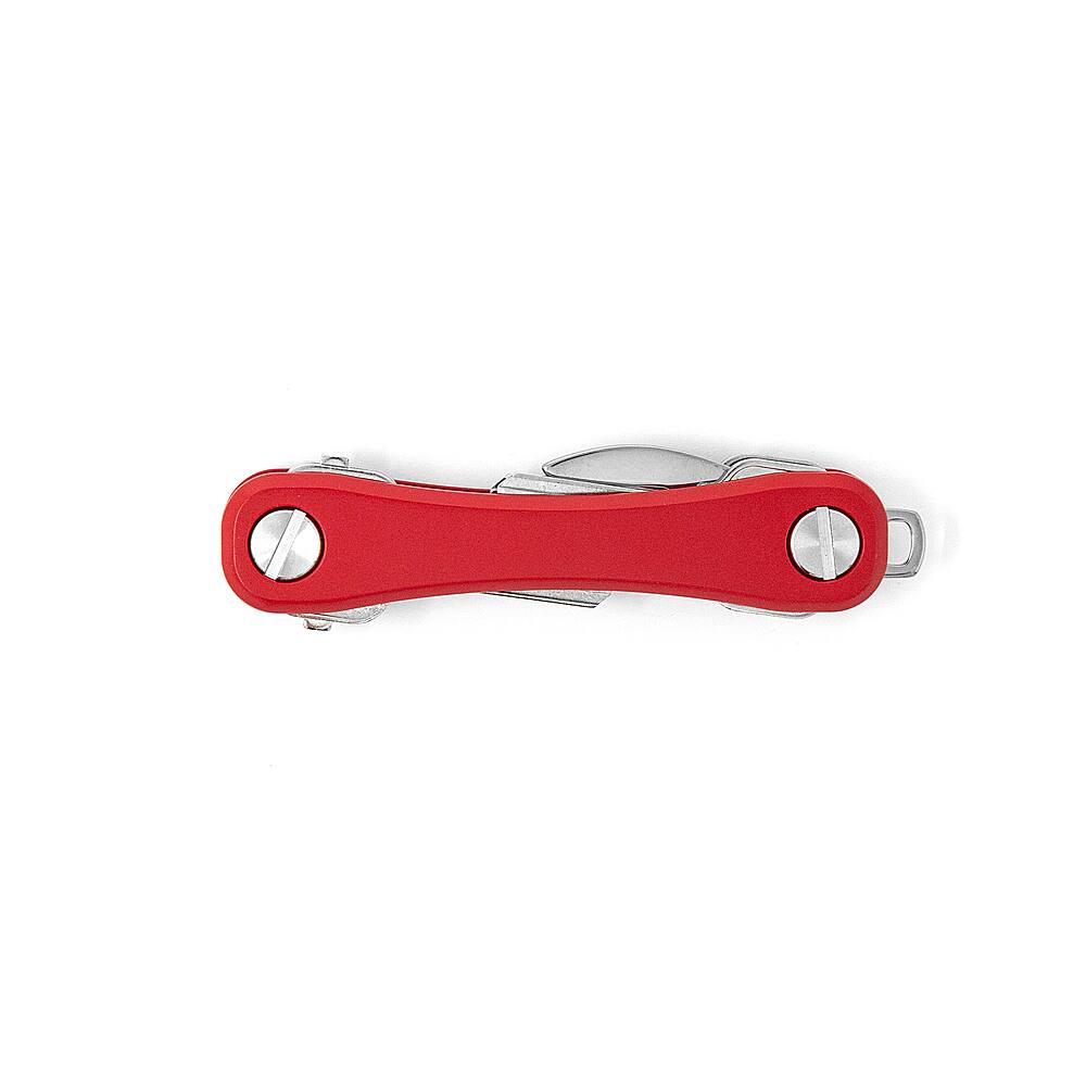 Angle View: KeySmart - Pro With Tile Smart Location - Red
