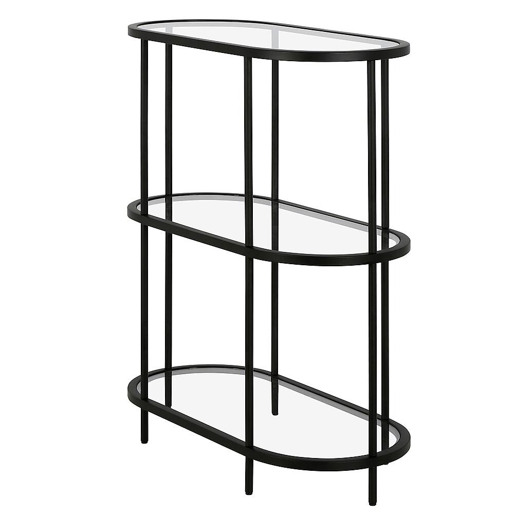 Angle View: Camden&Wells - Leif Bookcase - Blackened Bronze