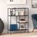 Alt View 11. Camden&Wells - Winthrop 48" Tall Bookcase - Blackened Bronze.
