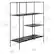 Alt View 13. Camden&Wells - Winthrop 48" Tall Bookcase - Blackened Bronze.