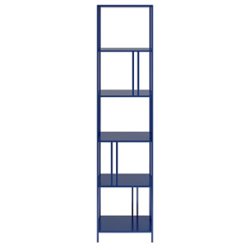 Camden&Wells - Ernest 18" Wide Bookcase - Mykonos Blue - Front_Zoom