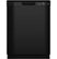 Front. GE - Front Control Built-In Dishwasher, 52 dBA - Black.