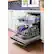 Alt View 17. GE - Front Control Built-In Dishwasher, 52 dBA - Stainless Steel.