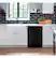 Alt View 14. GE - Top Control Built In Dishwasher, 55 dBA - Black.