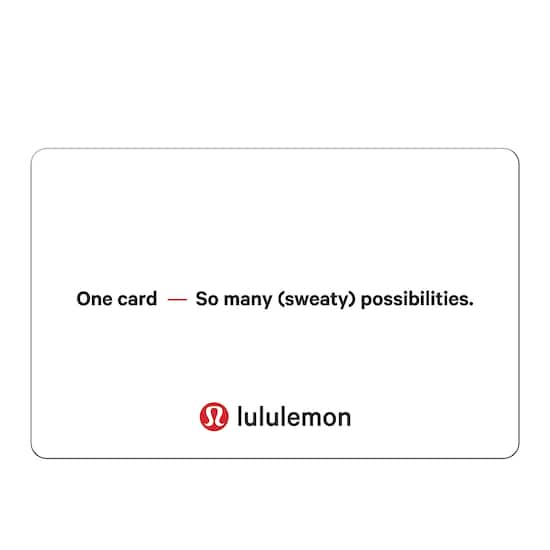 Lululemon $50 Gift Card Lululemon $50 - Best Buy