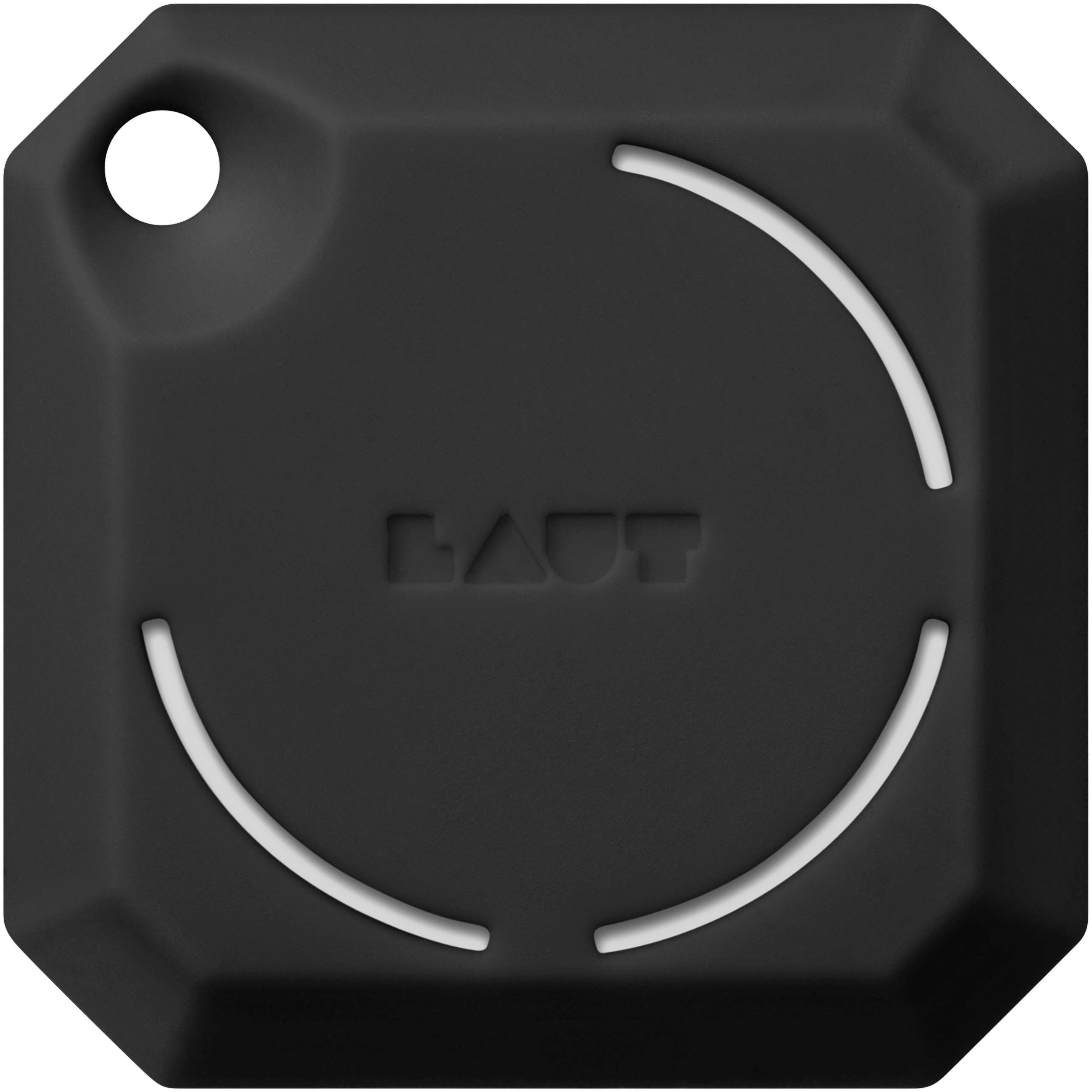 

LAUT - HUEX Gems Stick-On case for Apple Airtag - Black