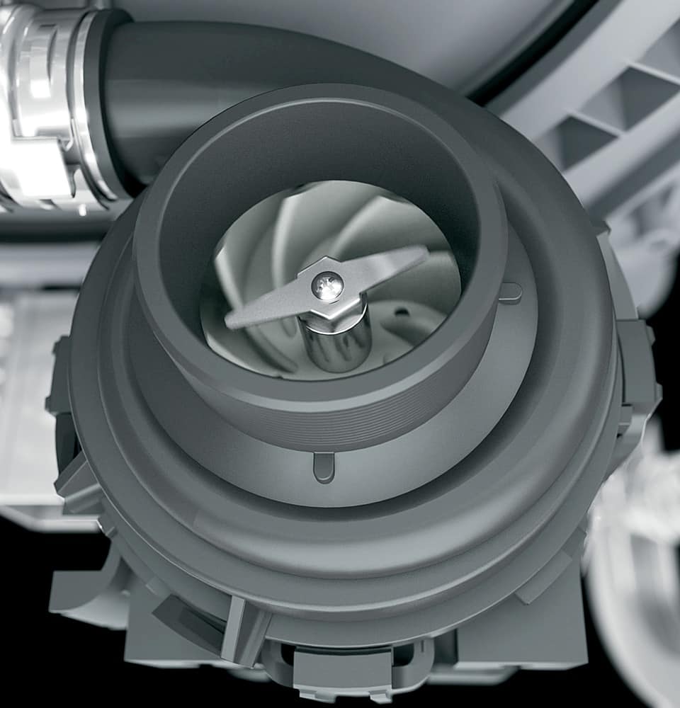 Alt View 23. GE - Top Control Built In Dishwasher with Sanitize Cycle and Dry Boost, 52 dBA - White.