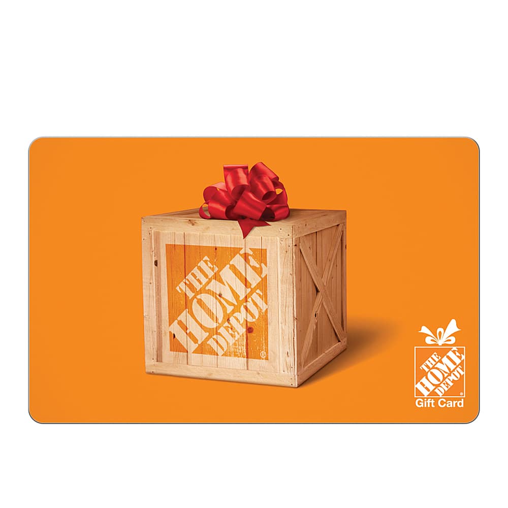 Front. Home Depot - $100 Gift Card.