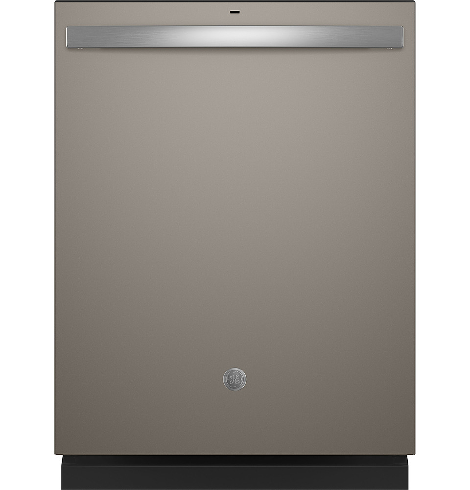 GE – Top Control Built In Dishwasher with Sanitize Cycle and Dry Boost, 52 dBA – Fingerprint Resistant Slate