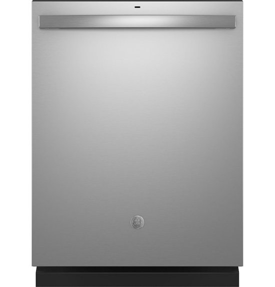 Front Zoom. GE - Top Control Built In Dishwasher with Sanitize Cycle and Dry Boost, 52 dBA - Stainless steel.