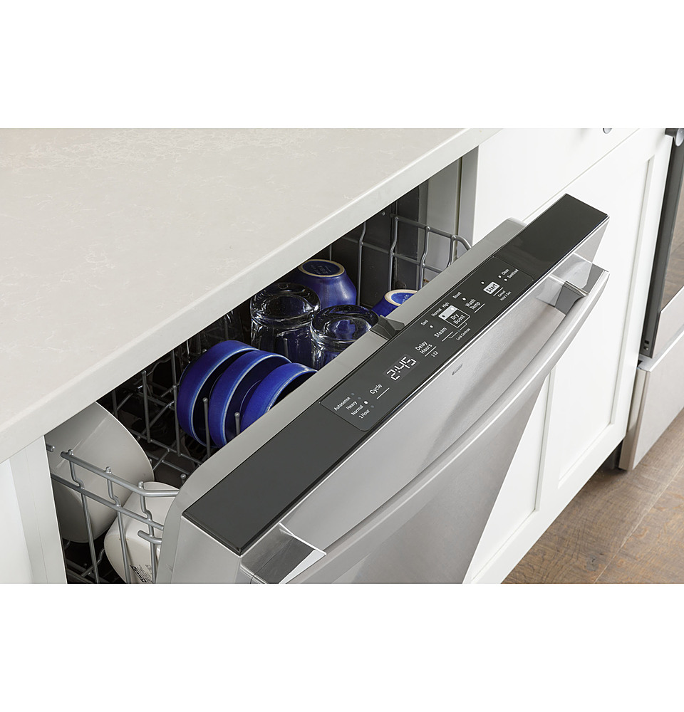 Buy GE Built-In Potscrubber Dishwasher with SureClean Wash System, 2 Wash  Levels, 5 Cycles/8 Options and Standard Sound Insulation Package