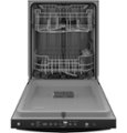 Alt View 11. GE - Top Control Built-In Dishwasher with 3rd Rack, Dry Boost, 50 dBa - Black.