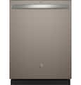 GE - 24" Top Control Built-In Plastic Tub Dishwasher with 3rd Rack, Dry Boost and 50 dBA - Slate