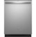 Front Zoom. GE - Top Control Built In Dishwasher with Sanitize Cycle and Dry Boost, 50 dBA - Stainless steel.