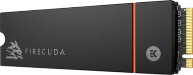 Seagate - FireCuda 530 2TB Internal SSD PCIe Gen 4 x4 NVMe with Heatsink for PS5 - Front_Zoom