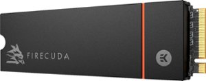 Seagate - FireCuda 530 NVMe 4TB M.2 Internal PCIe Gen 4 x4 Solid State Drive with Heatsink - Front_Zoom