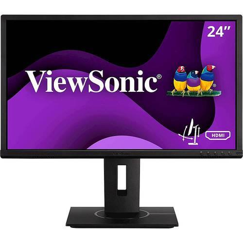 ViewSonic - 24" LED FHD Monitor - Black