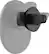 Alt View 3. OtterBox - Car Vent Mount for MagSafe - Black.