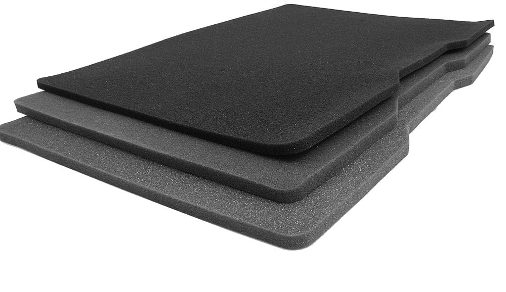 Alt View 11. CASEMATIX - Waterproof Hard Case Fits up to 17" Inch Laptop - Black.