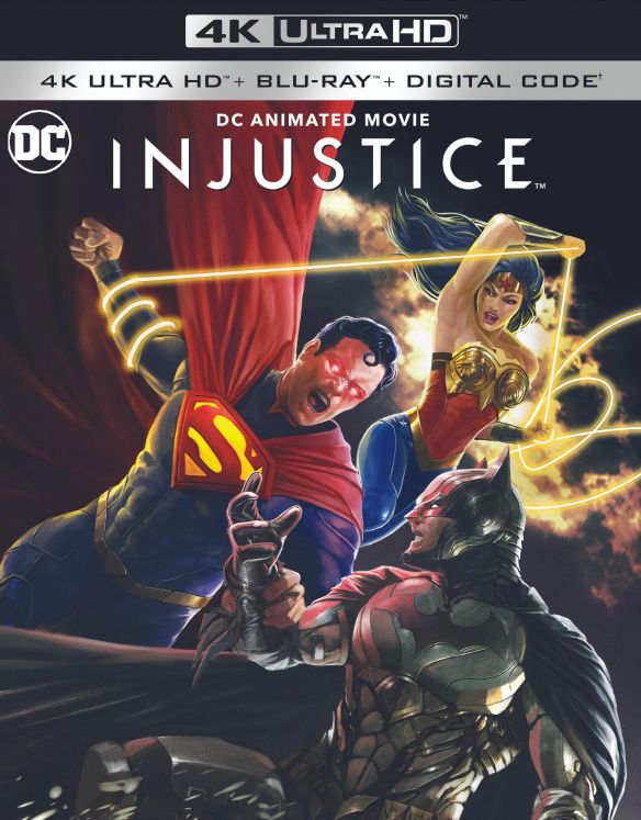 

Injustice [Includes Digital Copy] [4K Ultra HD Blu-ray/Blu-ray] [2021]