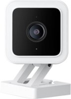 Wyze - Cam v3 Indoor/Outdoor Wired 1080p HD Security Camera - White - Front_Zoom