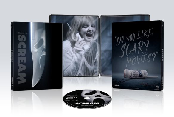 Scream [SteelBook] [Includes Digital Copy] [4K Ultra HD Blu-ray/Blu-ray] [1996]